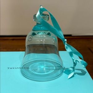 Tiffany & Co 2018 Blue Glass Ornament